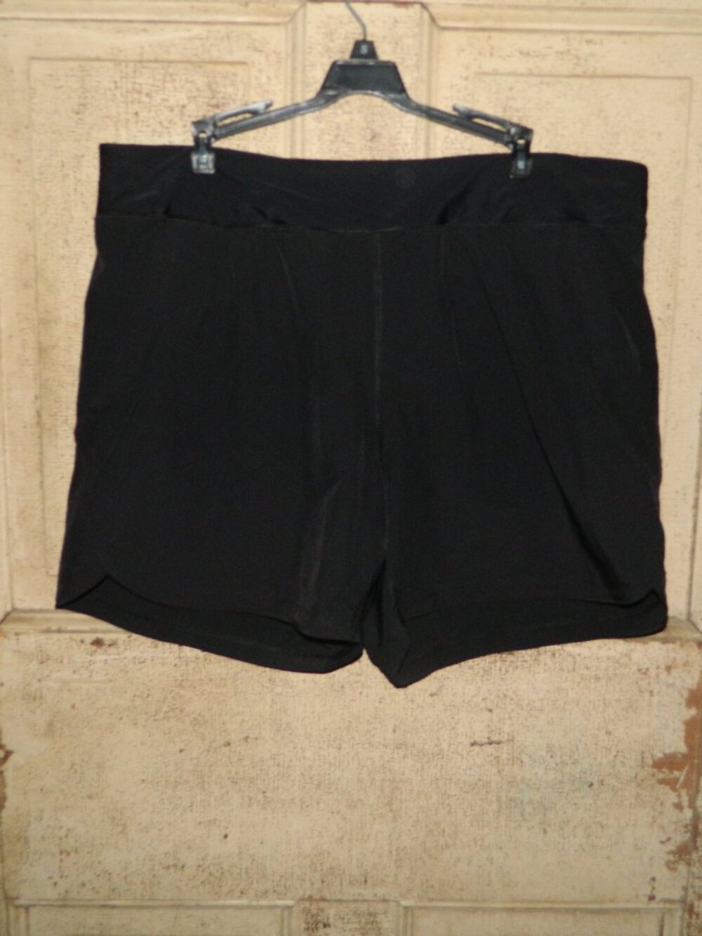 Lands' End Swim Shorts Board Shorts Black Sz 18 (MM-4)